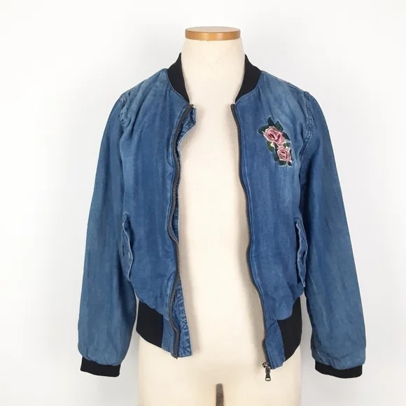 Hudson Bomber Jacket Size Girls XL - Picture 4 of 12